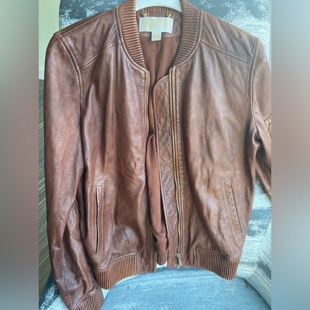 Michael Mora Leather Jacket